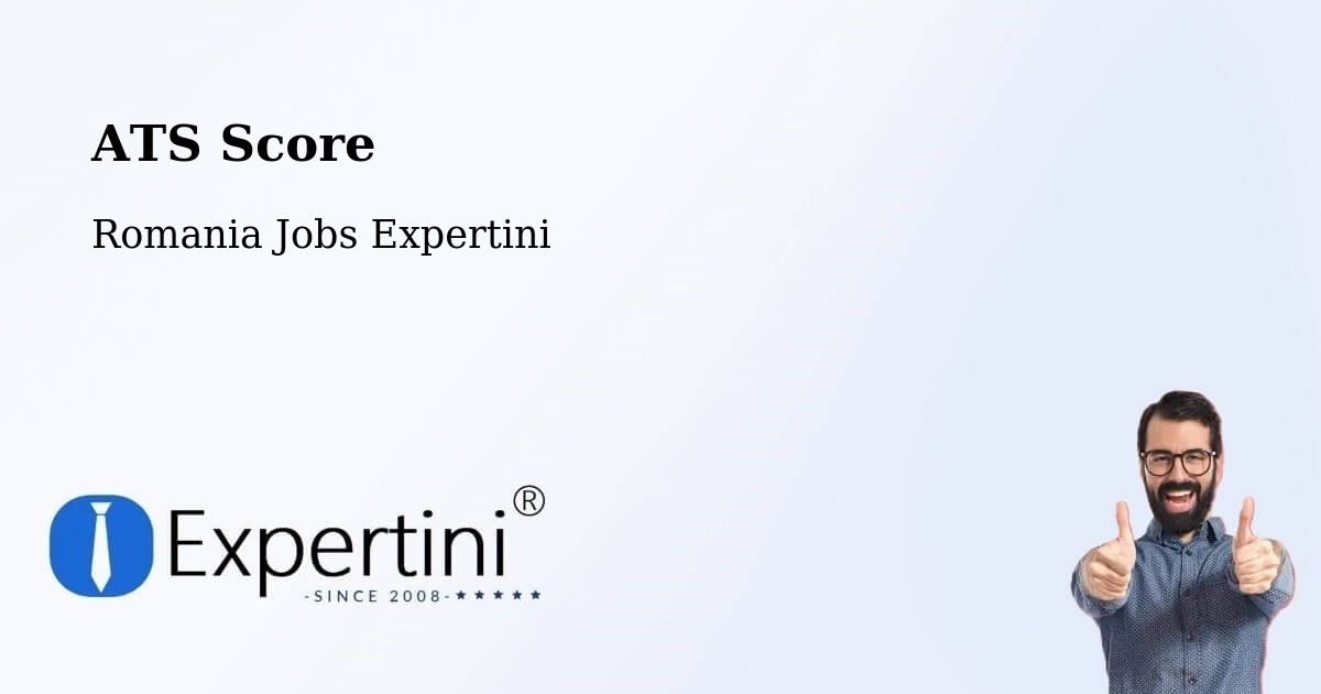 Resume ATS Score & Job Description Match Tool – Roman - Romania Jobs Expertini