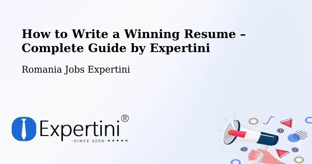 Resume Writing Guide for Job Seekers – Roman - Roman, Romania Jobs Expertini